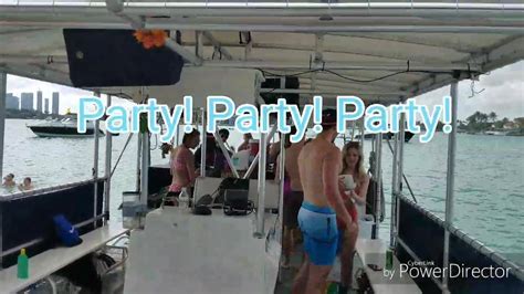 Enjoy A South Beach Party Boats Adventure Where Our Music Pumping Dance Boat Transport You Pass
