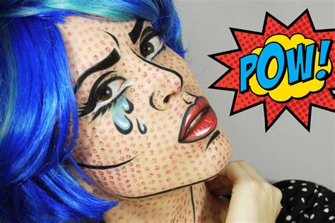 Pop Art Makeup Tendencia Para Halloween TUMAKEUP Tu Escuela De Maquillaje Online