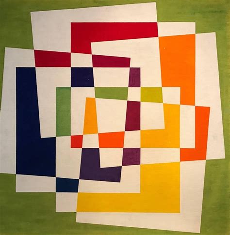 Douglas Herbert Courtenay Auburn Geometric Abstract Painting