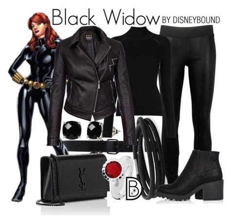 Black Widow Marvel Inspired Outfits Disney Bound Outfits Casual