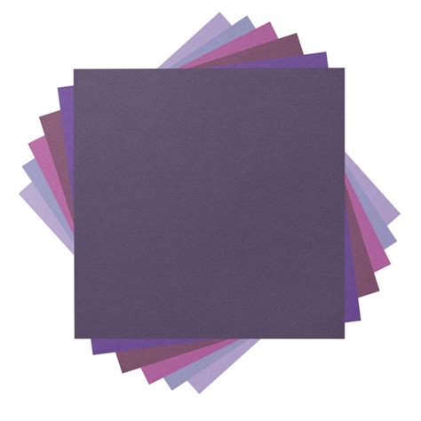 Cricut Cardstock Sampler Purple Tones 12 X 12
