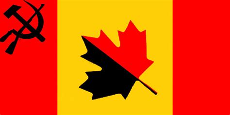 Revolutionary Communist Canada Flag Imagesofcanada