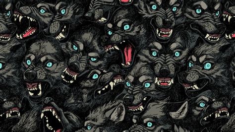 Wolf Pack Pattern On Behance