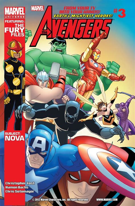 Marvel Universe Avengers Earths Mightiest Heroes 2012 3 Comic