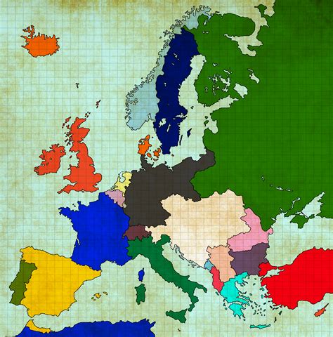 Image Map Of Europe 1890png Thefutureofeuropes Wiki Fandom