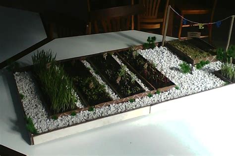 Maquete De Horta Sustentável