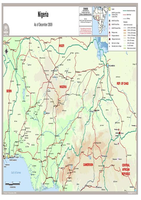 Document Nigeria Atlas Map