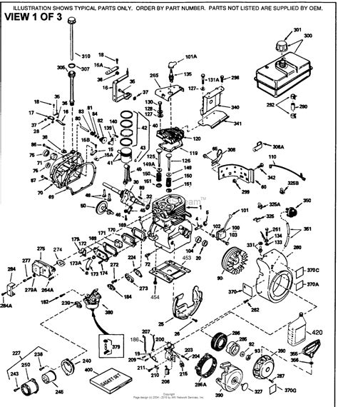 Tecumseh H50 65548s Parts Diagram For Engine Parts List 1