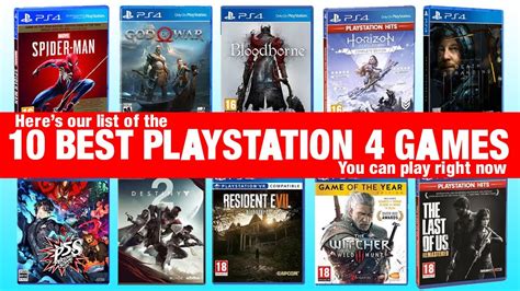 10 Best Ps4 Games I Ab Yt Youtube