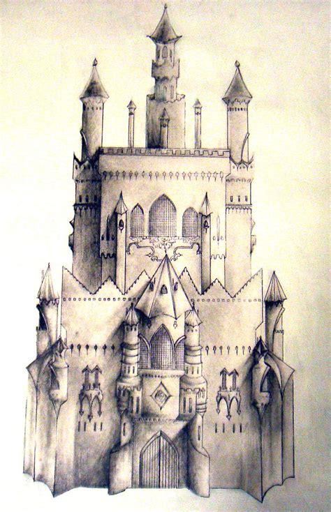 Fairy Tale Castle Inkshades By ~velvetchiharu Fairytale Castle