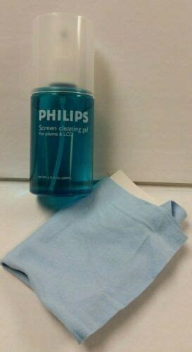 Philips Screen Cleaning Gel Kit For Plasma And Lcd 675 Oz Spray W Cloth