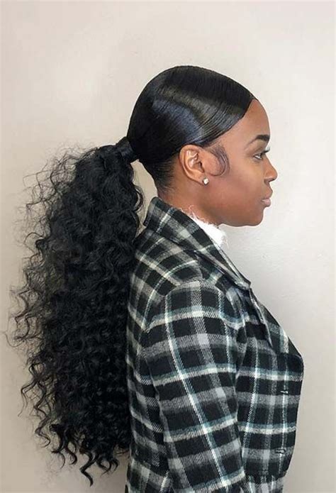 Ali grace hair loose wave 20, 22 inch bundles looking for more gorgeous and affordable hair? 45 Elegant Ponytail Hairstyles for Special Occasions ...