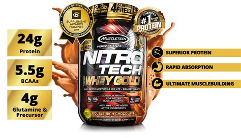 Features the most premium whey isolates and concentrate for a superior. Nitro-Tech 100% Whey Gold | MuscleTech