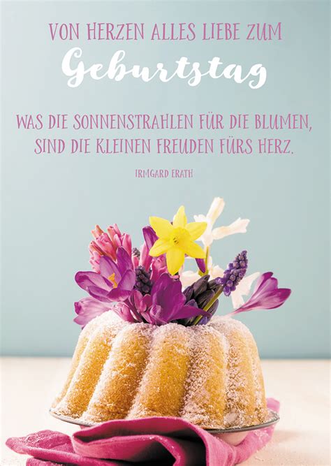 Hier findest du kostenlose und schöne bilder zum thema geburtstag. Postkarte Geburtstag Kuchen Blumen 10 St Adressfeld