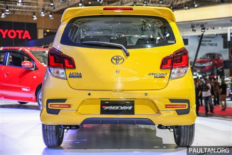 IIMS 2017 Kembar Daihatsu Ayla Dan Toyota Agya Toyota Agya TRDS Ext 4