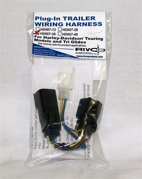 Reflectors, red boat trailer reflectors, submersible boat trailer led lights, side marker boat trailer lights, trailer tail light lenses, boat trailer clearance lights, and more discount boat trailer lights and trailer light wiring harnesses from brands like sea sense. Eight-Pin Molex Plug-N-Play Motorcycle Trailer Wiring Sub-Harness - RIVCO