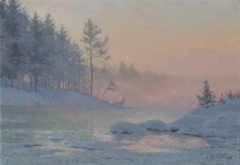 Stanislav Brusilov Gallery Dreamy Landscape Oil Paintings Russian Artist