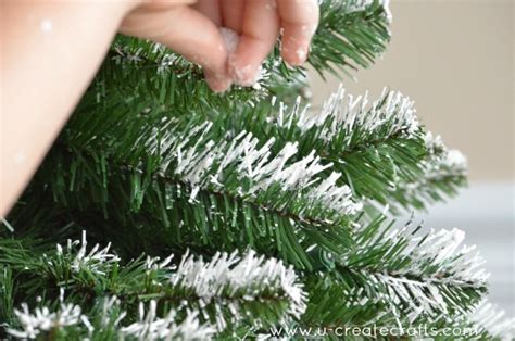 How To Add Snow To An Artificial Tree U Create