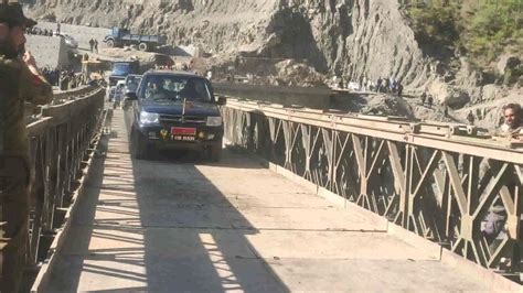 Bro Completes Work On Bailey Bridge On Jammu Srinagar Nh