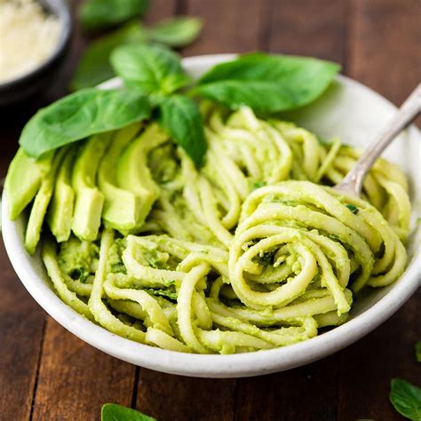 Spinach Pasta With Avocado Sauce Artofit