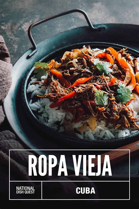 Cuba Exquisite Ropa Vieja Recipe Will Fly For Food Ropa Vieja