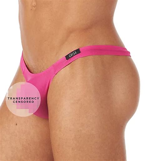 Torridz Hyperstretch Low Rise Thong Pink Xl By Gregg Homme