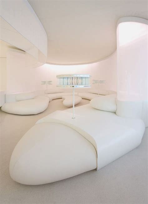 Organic Design Leonardo Cube And Lg Himacs Futuristic Interior