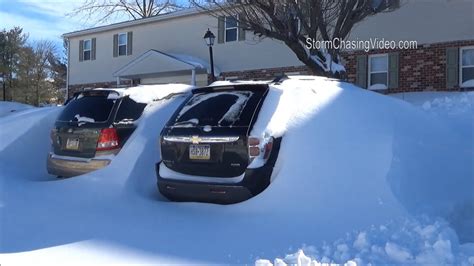 Insane Snow Drifts In York Pa And The Post Blizzard Clean Up Starts