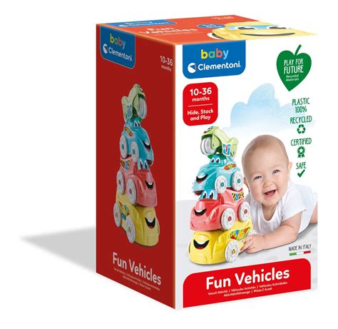 Clementoni Baby Fun Vehicles 17111 B Toys Keerbergen