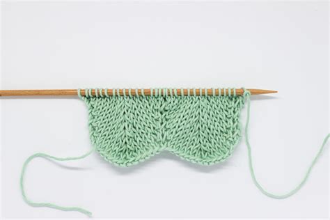How To Knit Chevron Stitch The Blog Usuk