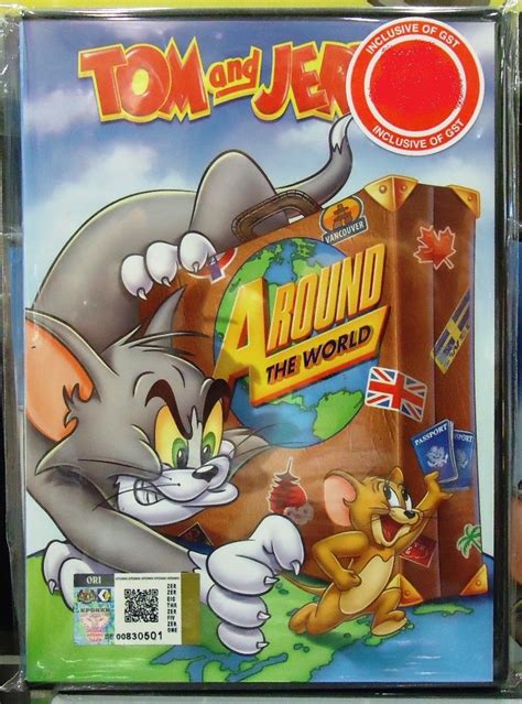 Tom And Jerry Around The World Anime Dvd