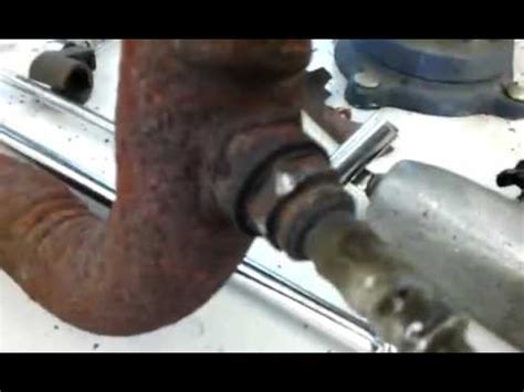 1998 Jeep Cherokee Front Exhaust Pipe Replacement - YouTube