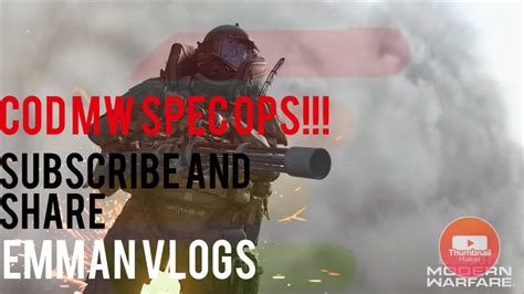 Call Of Duty Modern Warfare Special Operations Youtube