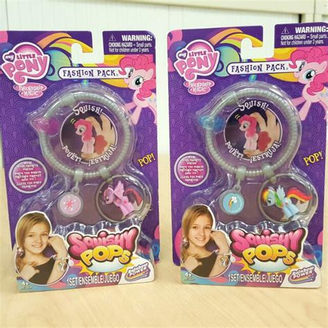 My Little Pony Squishy Pops Fashion Pack Hobbies And Toys Toys And Games