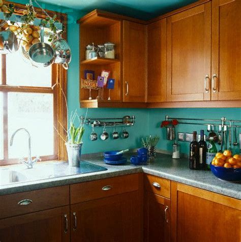 Here are 10 bright spots: Pin by Miley Chaparro on For the Home | Turquoise kitchen decor, Teal kitchen walls, Turquoise ...