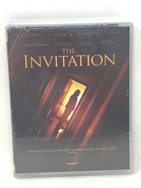 The Invitation 2015 Horror Blu Ray Dvd Digital With Booklet For Sale