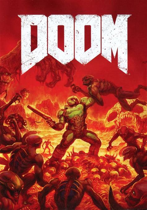 Doom 2016 Windows Box Cover Art Mobygames