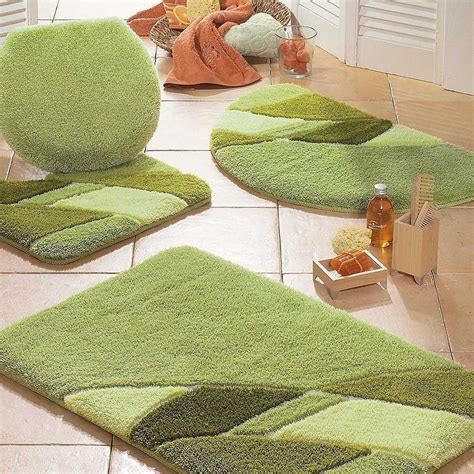 Buy top selling products like wamsutta® pinnacle 21 inch x 34 inch bath rug in forest and cabernet bath rug in deep fern. Green Bath Rug Sets - Rugs Ideas