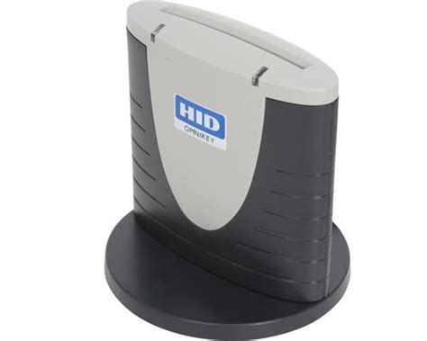 The 5368 proximity card reader's potted electronics and slim, attractive design are ideal for indoor or outdoor mounting. HID Omnikey 3121 Smart Card Reader | In Stock