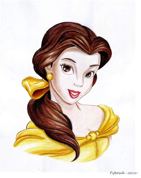 Belle Princess Drawing At Getdrawings Free Download