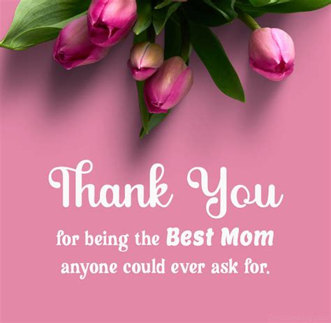 Thank You Messages And Quotes For Mom Wishesmsg