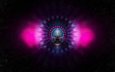 Trippy Skull Wallpapers Top Free Trippy Skull Backgrounds