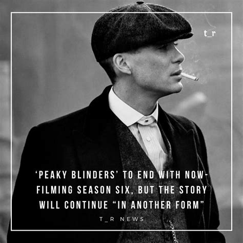 the hit bbc drama peaky blinders will end after the 6th and final season but creator and