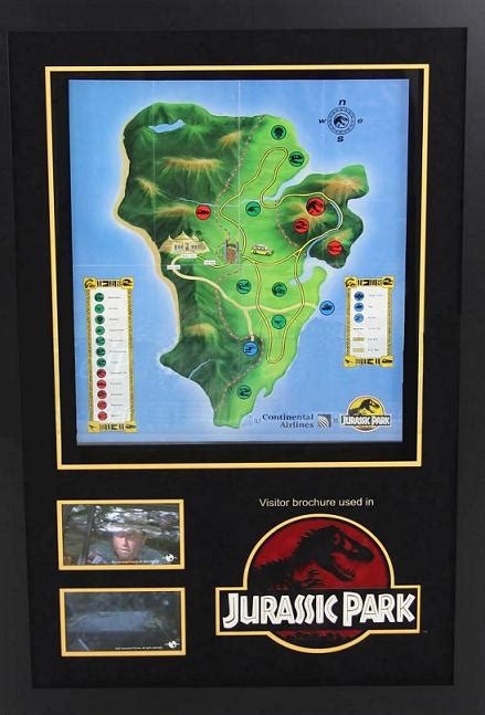 The Ultimate Jurassic Park Tour Brochure