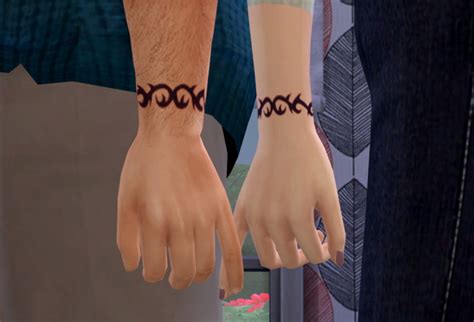 Tribal Wrist Tattoo The Sims 4 Catalog