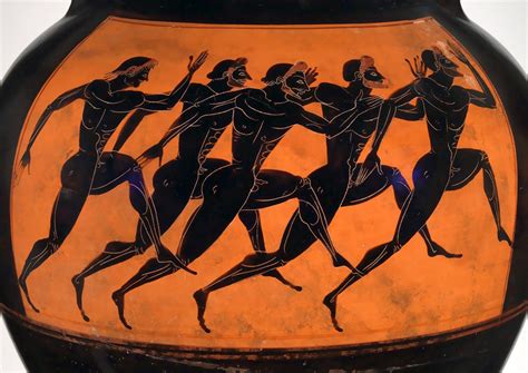 The javelin of ancient greece was made of wood and was about as tall as an average man. pentathlon | Definition, Events, History, & Facts | Britannica