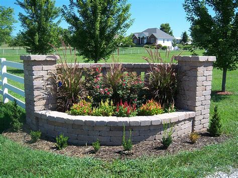 Pictures Of Driveway Entrances Landscaping Indian Creek Walls