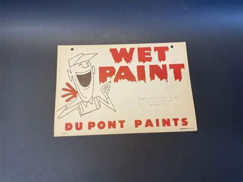 Vintage Dupont Paint Signs For Sale Picclick