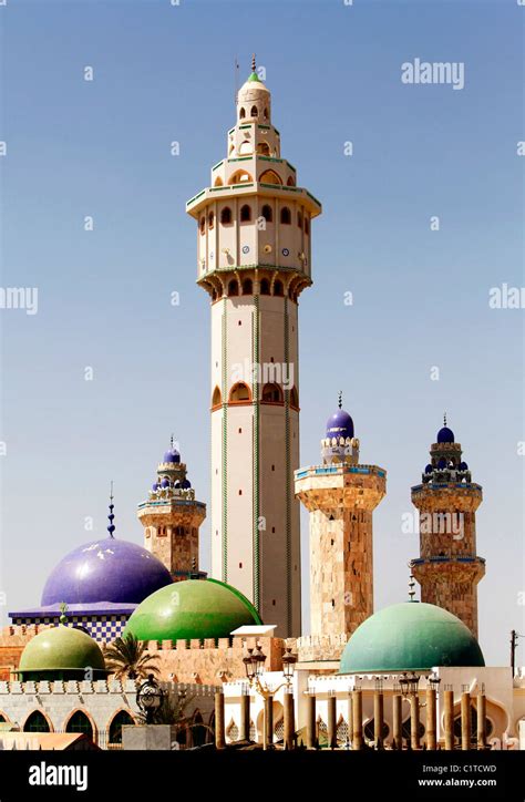 La Grande Mosquée Touba Au Sénégal En Afrique De Louest Photo Stock