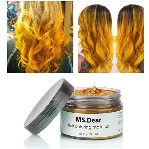 Like pomade, using wax can keep your hair sleek and styled throughout the day without the hardness caused by gel and mousse. Amazon.com: MOFAJANG Temporary Hair Color Wax,4 Colors ...